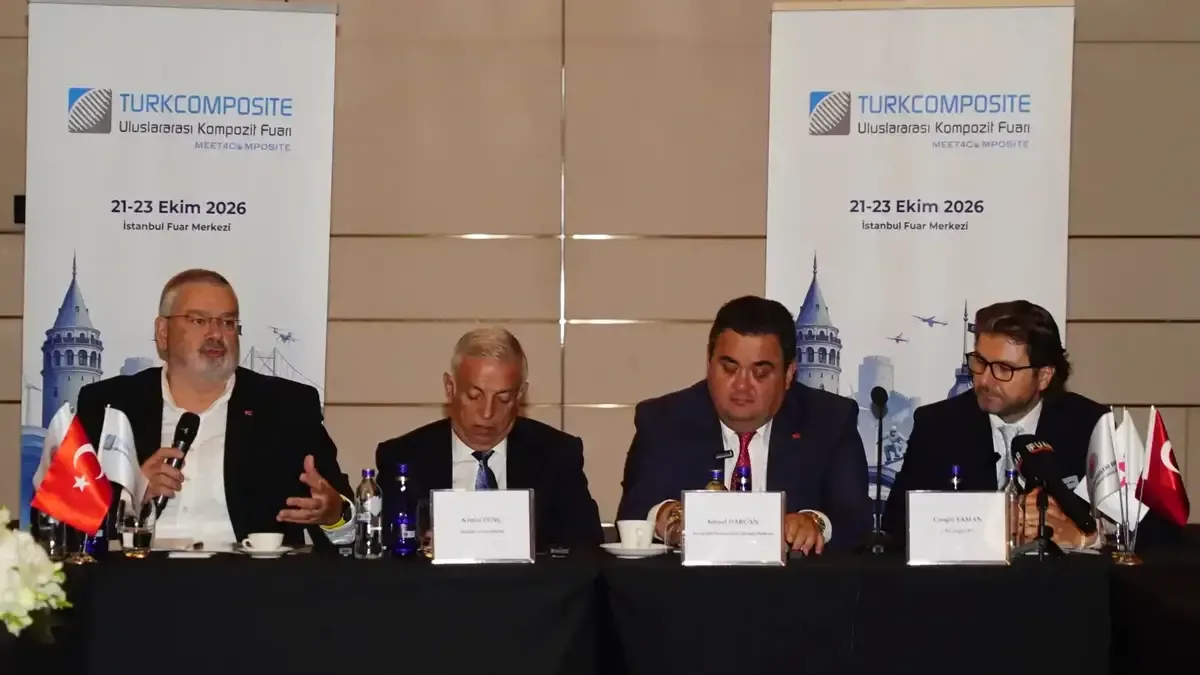 TURKCOMPOSITE 2026 fuarı, savunma sanayisinin geleceğini şekillendirecek.