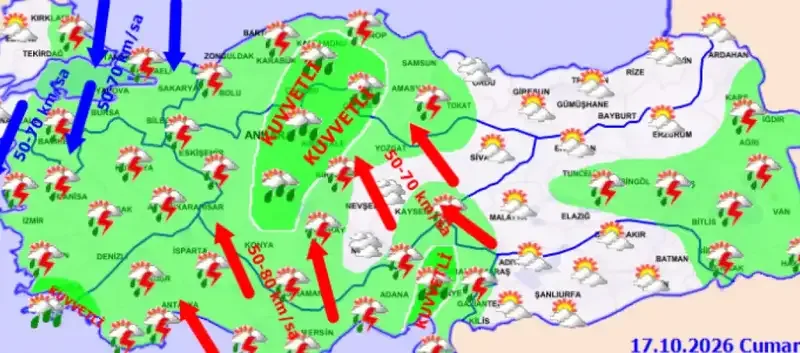 Meteoroloji'den kritik hava durumu uyarısı - Detay Görsel 1