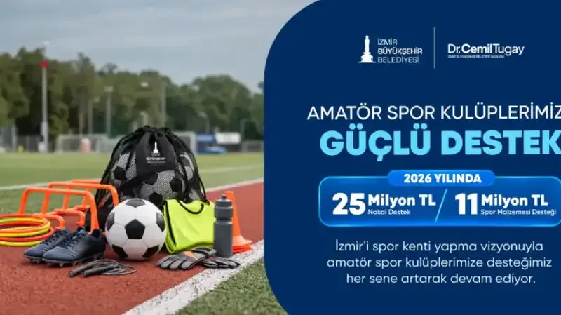 İzmir Büyükşehir, amatör spora 36 milyon TL destek - Detay Görsel 1
