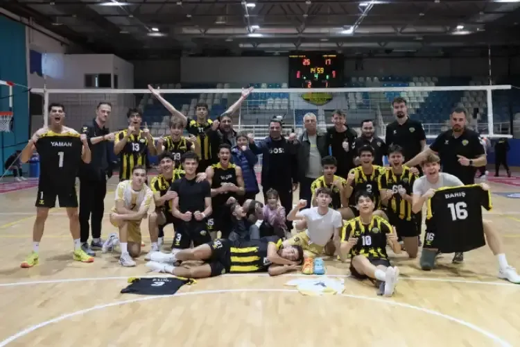 Konya Büyükşehir Belediyespor, Halkbank karşısında galip geldiği maçta - Fotoğraf 1