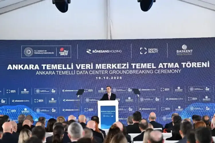Ankara Temelli'de veri merkezi temel atma töreni - Fotoğraf 1