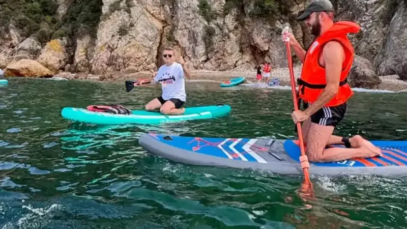 Mudanya'da öğretmenler için deniz üzerinde sörf etkinliği - Detay Görsel 2