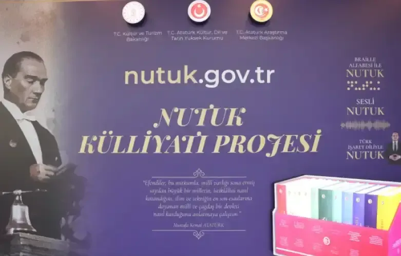Nutuk Külliyatı Projesi tanıtım programından bir görüntü. - Fotoğraf 2