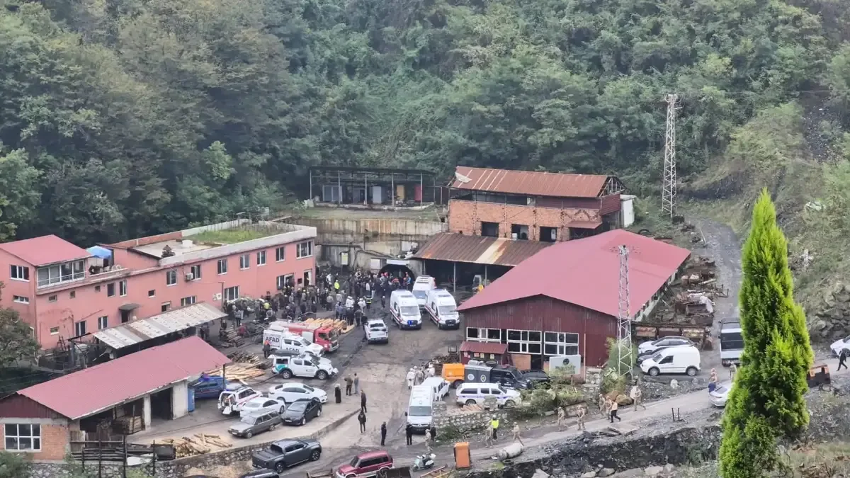 Zonguldak'ta maden ocağında meydana gelen grizu patlaması