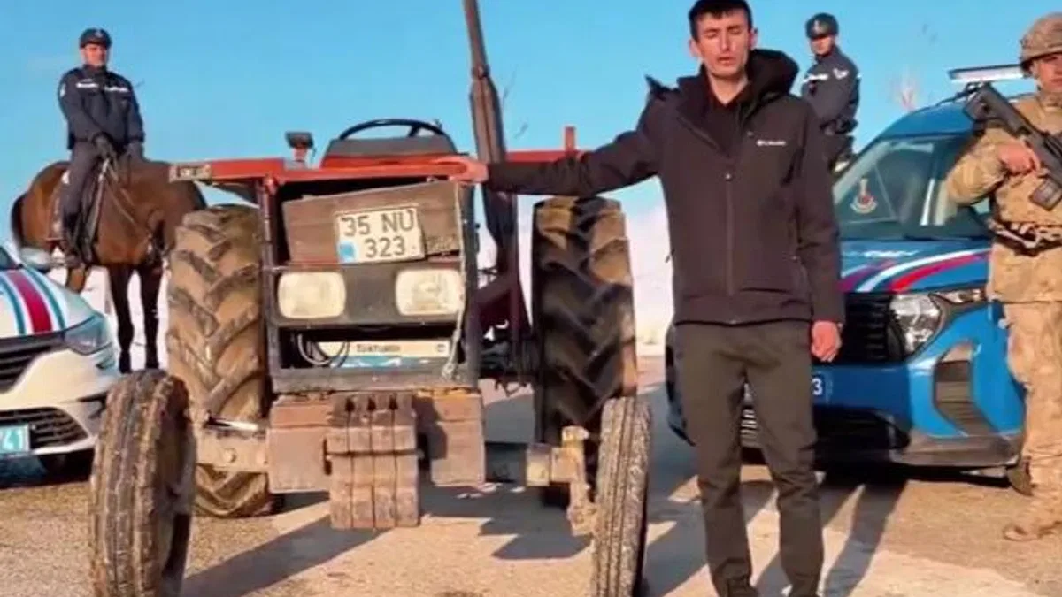 Muğla'dan 21 yıl önce çalınan traktör Van'da bulundu... 21 yıllık hasret sona erdi!
