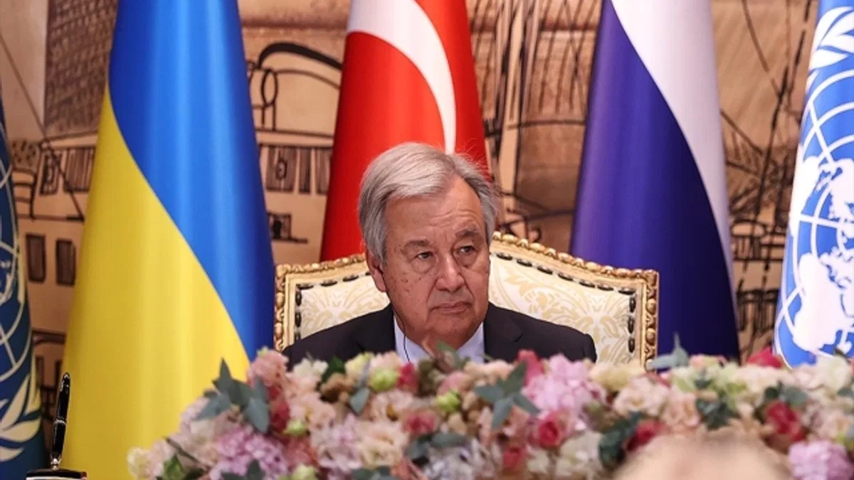 Guterres: Sayın Erdoğan'ın ısrarı tahıl koridoru anlaşmasının her aşamasında hayati öneme sahipti