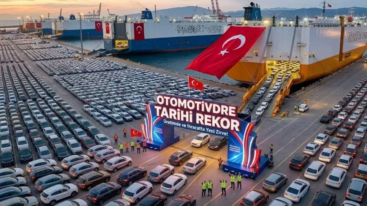 Otomotivde tarihi rekor!