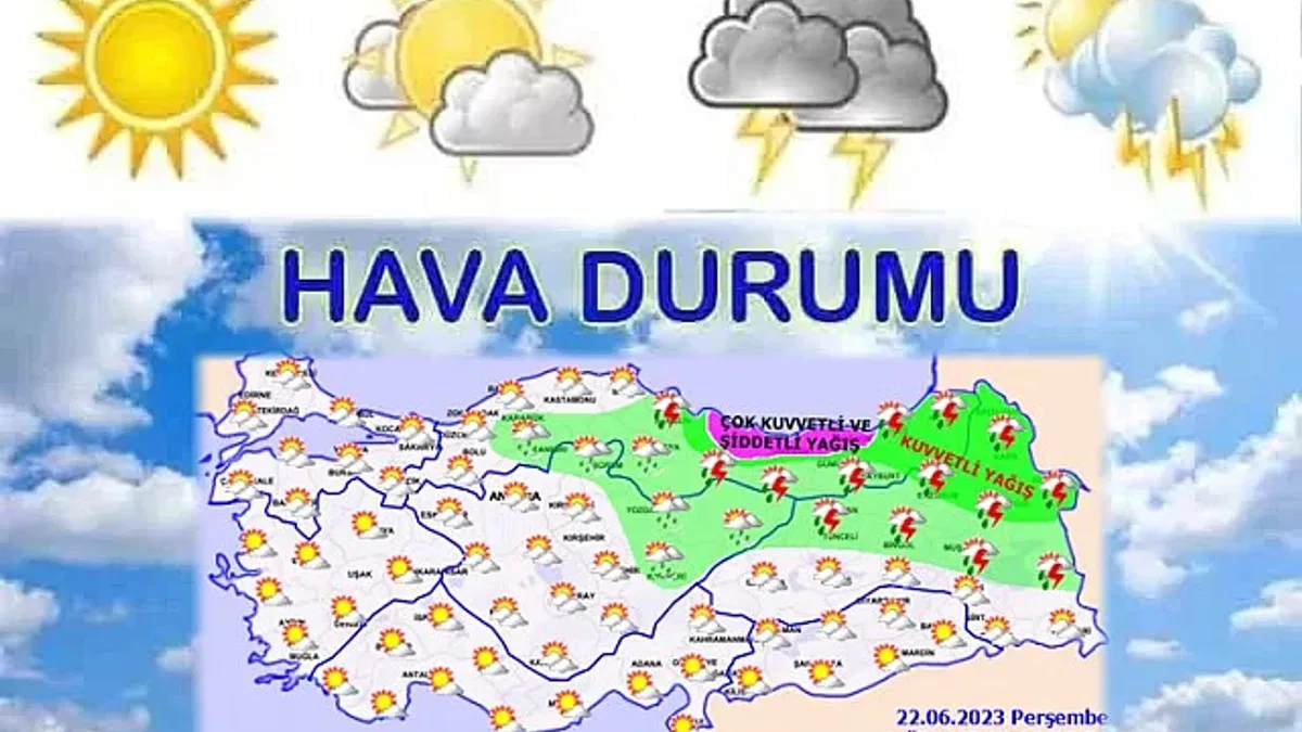 4 şehre şiddetli yağış uyarısı
