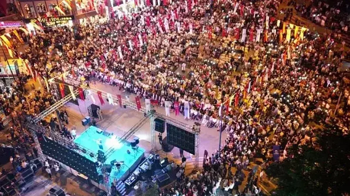15 Temmuz şehitleri İnegöl'de anıldı