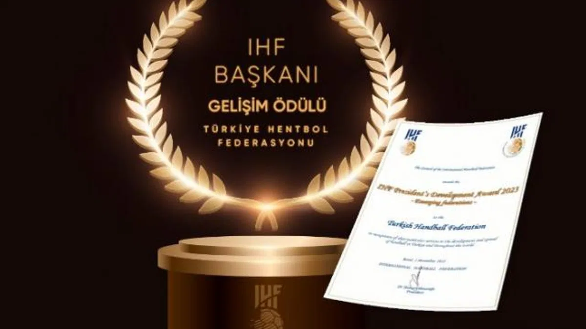 THF'ye IHF’den 'Gelişim' ödülü