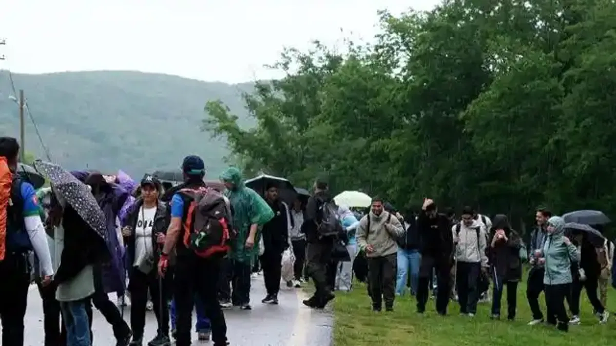 Sakaryalı doğa tutkunları Poyrazlar’da buluştu