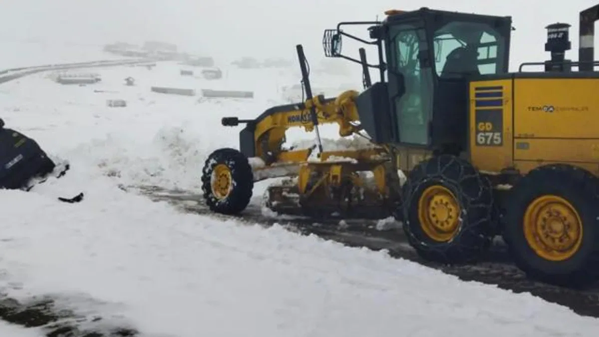 Trabzon'da kar seferberliği