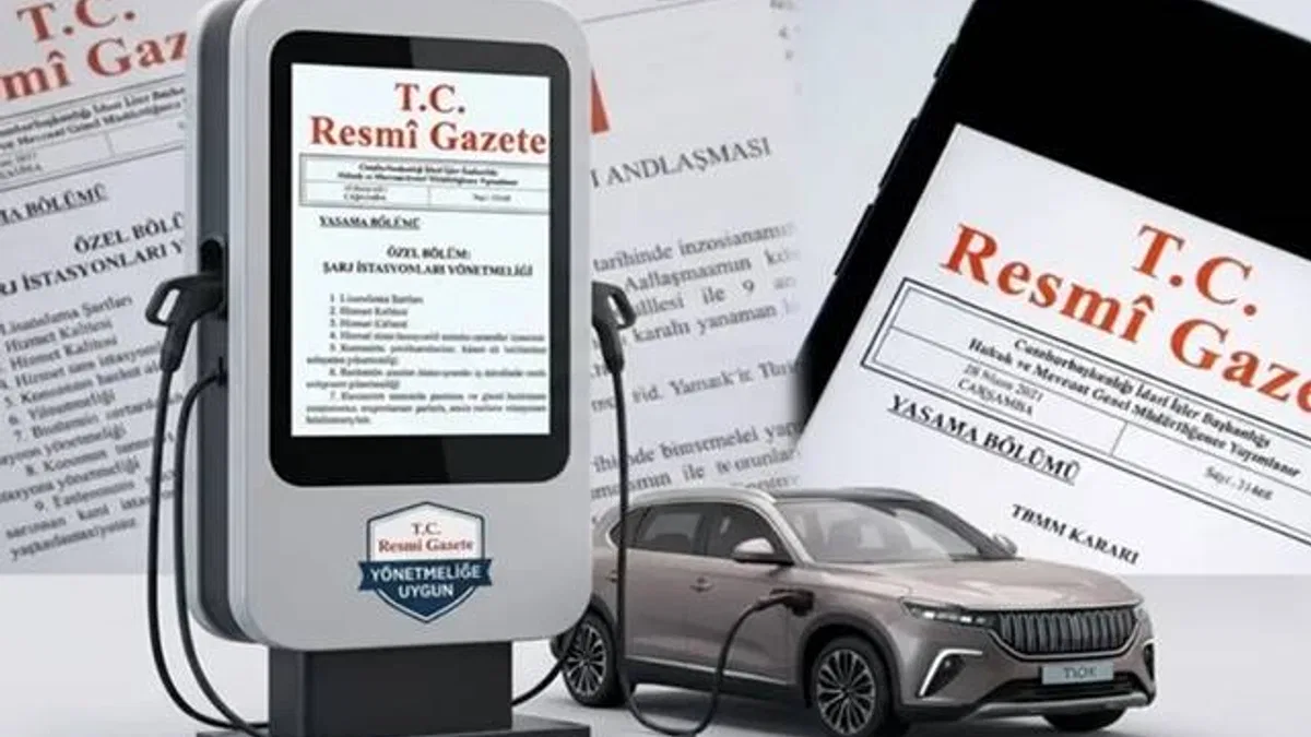 Elektrikli araç şarj yönetmeliği'nde kapsamlı değişiklik