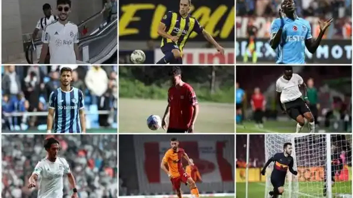 Süper Lig’de 9 futbolcu sezon başladıktan sonra rotasını değiştirdi
