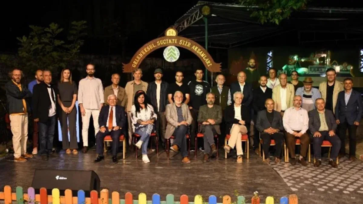 30 yıl önce başlayan gelenek! Suçıktı Şiir Akşamları büyüledi