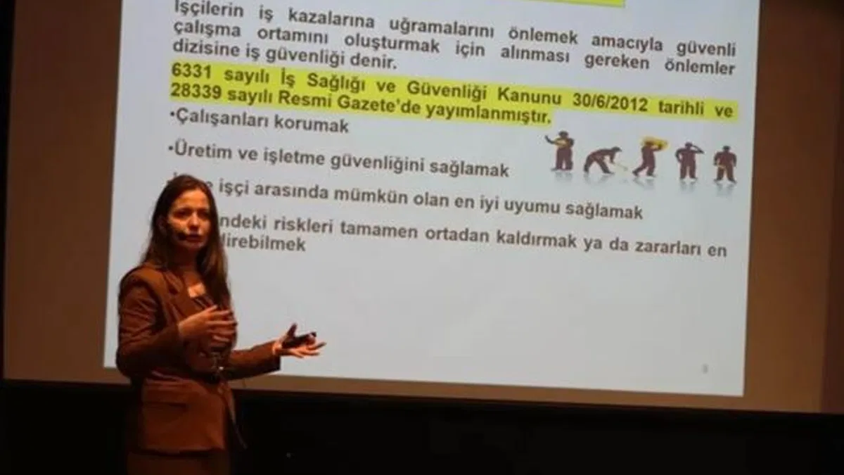 İstanbul Maltepe'de ‘İş Sağlığı ve Güvenliği Eğitimleri’ başladı