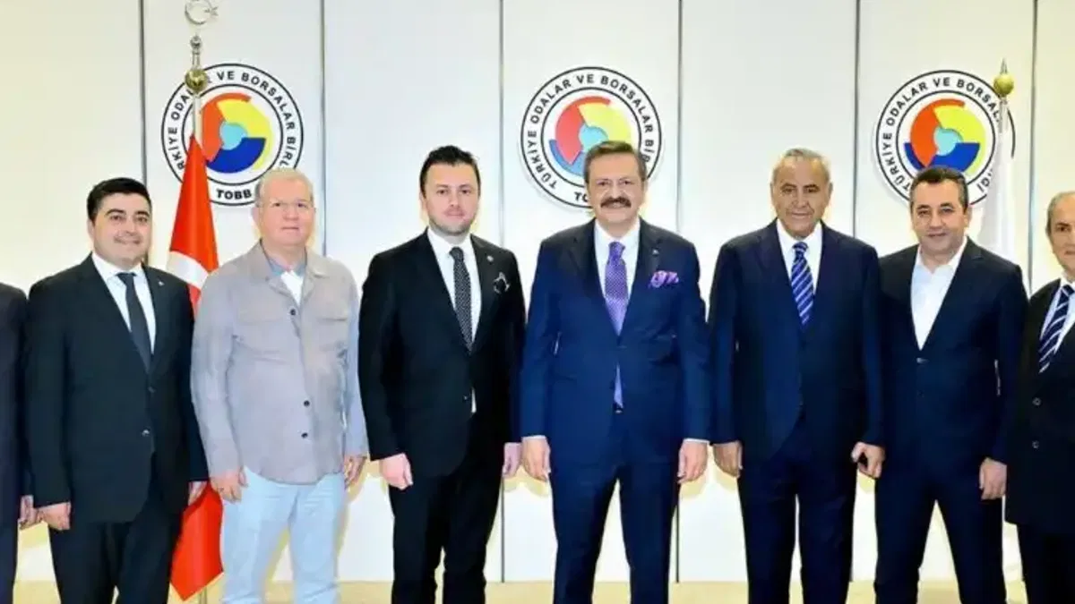 Keşan TSO’dan TOBB Başkanı Hisarcıklıoğlu’na ziyaret