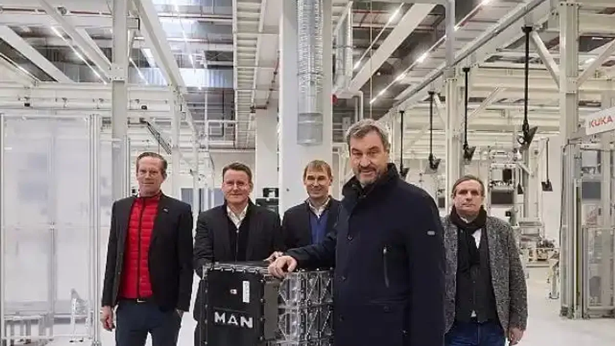 MAN, Nisan 2025'te itibaren kamyon ve otobüsler için akü üretimine başlıyor