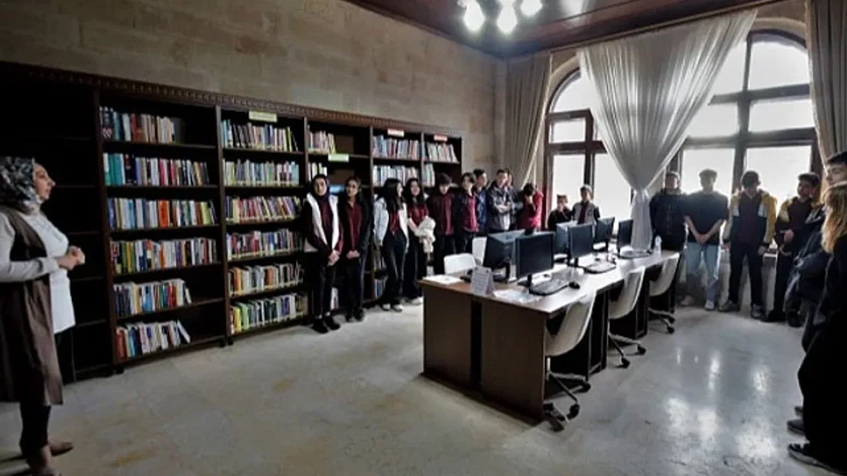 Nevşehir'de halk kütüphanesine yoğun ilgi
