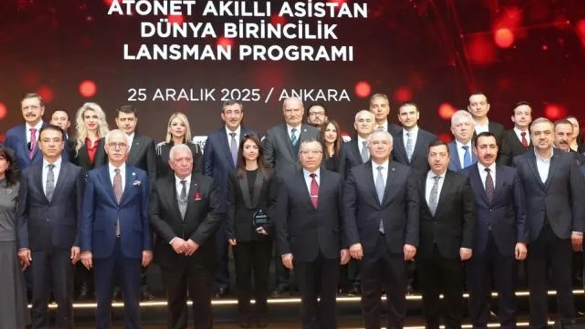 ATO, "Atonet Akıllı Asistan" Projesinin Dünya Birinciliği Gururunu Lansman Programıyla Paylaştı