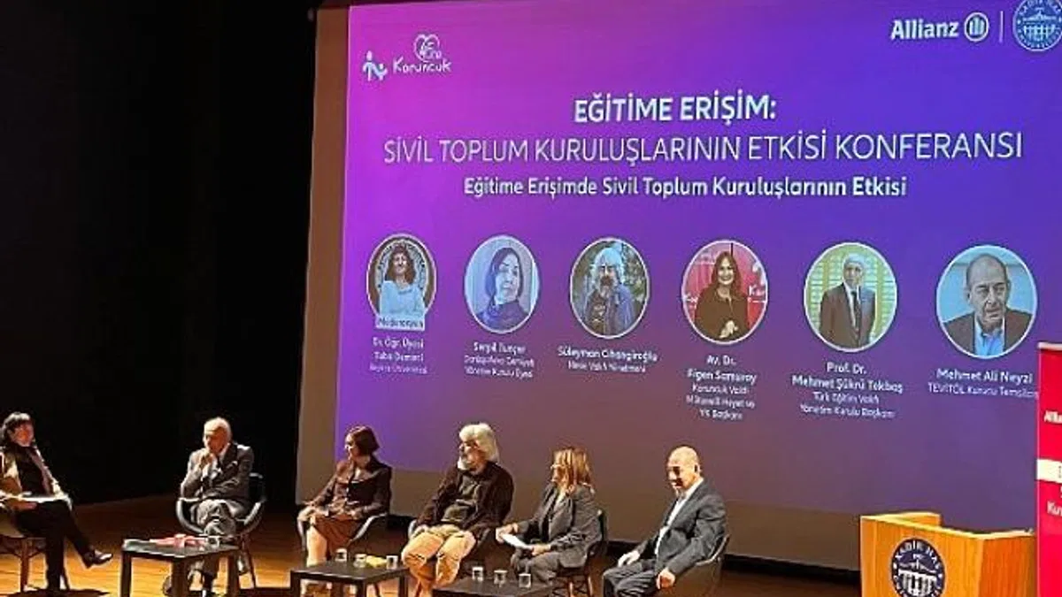 Koruncuk Vakfı 'Eğitime Erişim: Sivil Toplum Kuruluşlarının Etkisi' Konferansı gerçekleşti