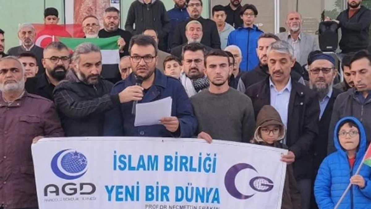 AGD Kayseri'den İsrail'e sert tepki