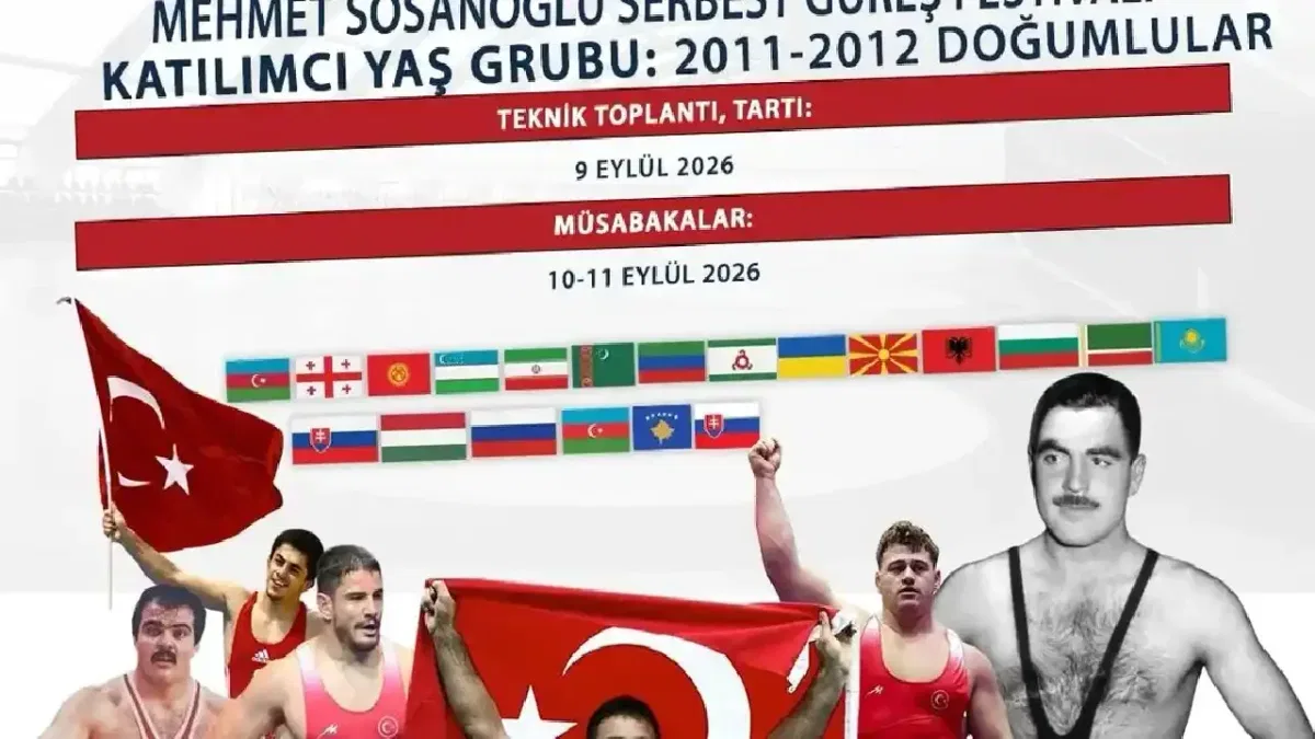 Artvin'de Genç Güreşçilerin Uluslararası Şöleni Başlıyor