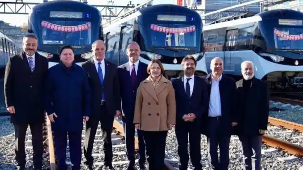 İstanbul Yeni Metro Araçlarına Kavuşmaya Hazır