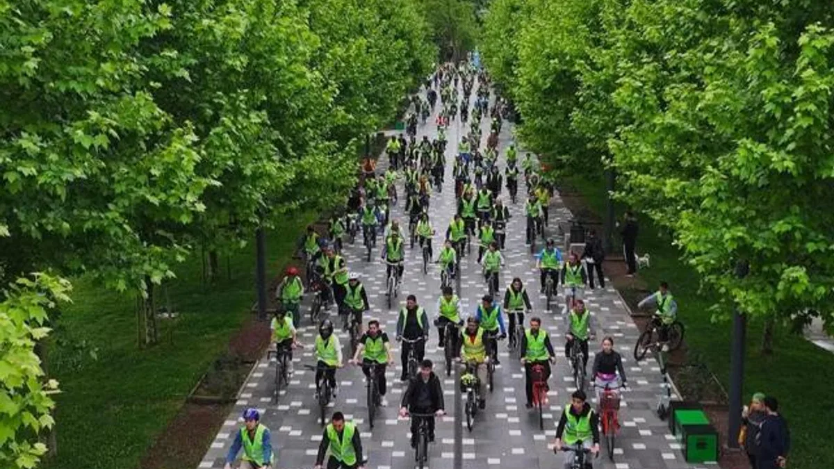 Sakarya'da pedallar daha güvenli bir trafik için dönecek
