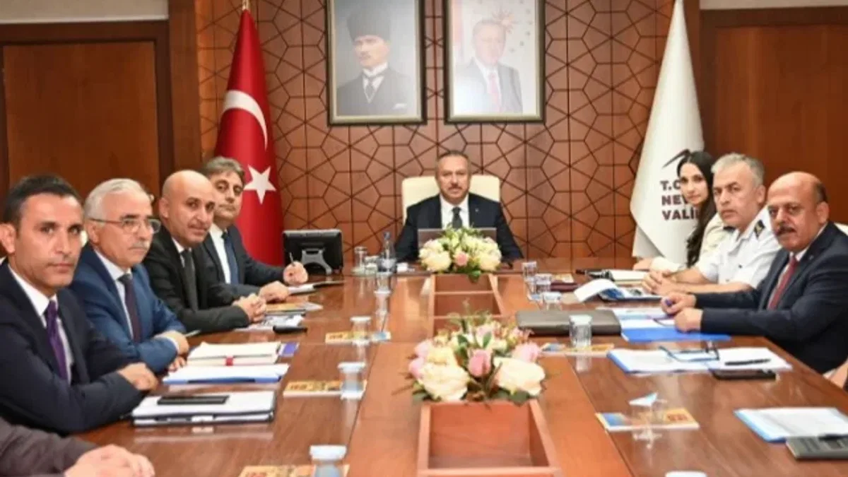 Nevşehir Valiliği'nde üniversiteliler için toplantı
