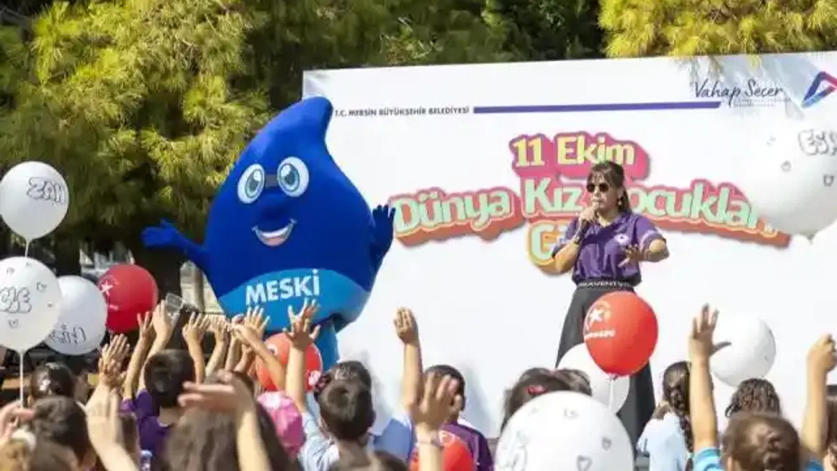 Mersin Büyükşehirden ‘Dünya Kız Çocukları Günü’ kutlaması