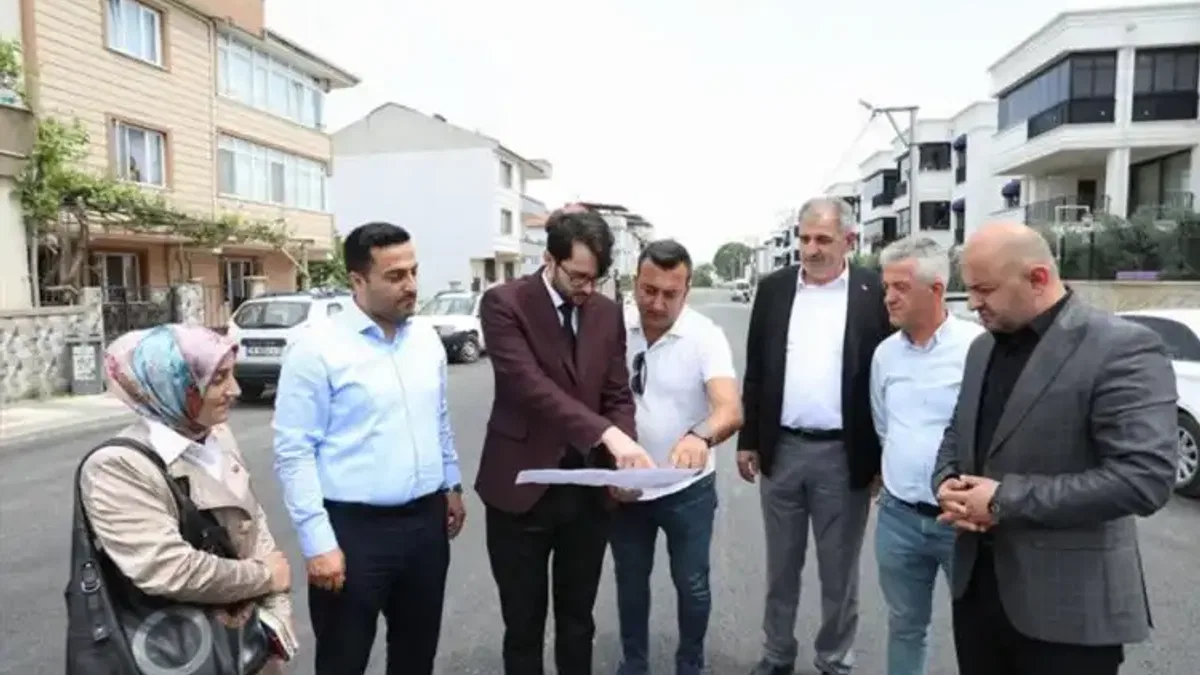 İnegöl'de Ertuğrulgazi Mahallesinde 37 sokak asfaltlandı