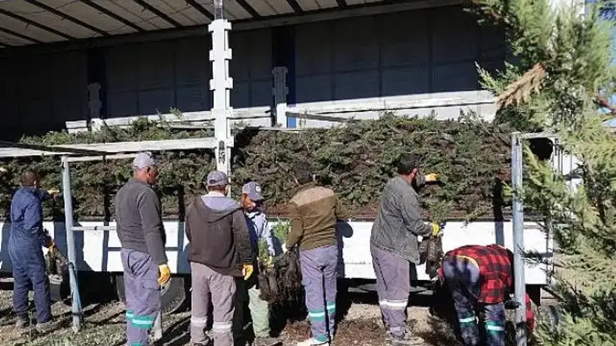 Nevşehir tarihinin en büyük ağaçlandırma seferberliği başlıyor.