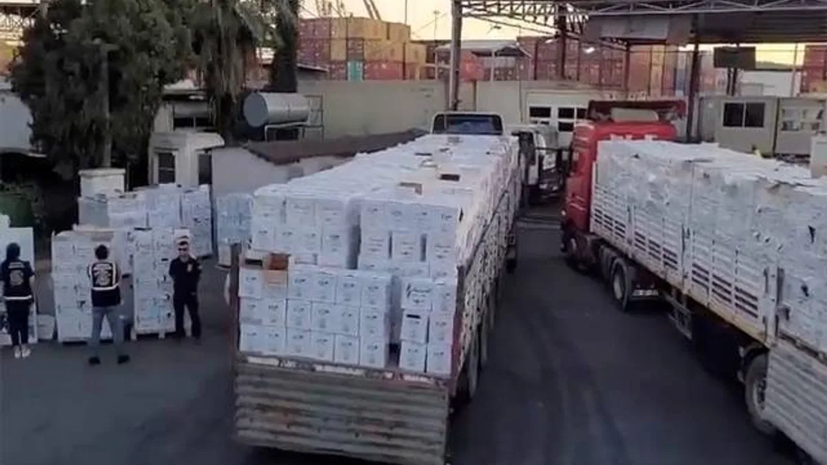 Ticaret Bakanı Muş: Mersin'de son yılların en büyük alkollü içki yakalaması gerçekleşti