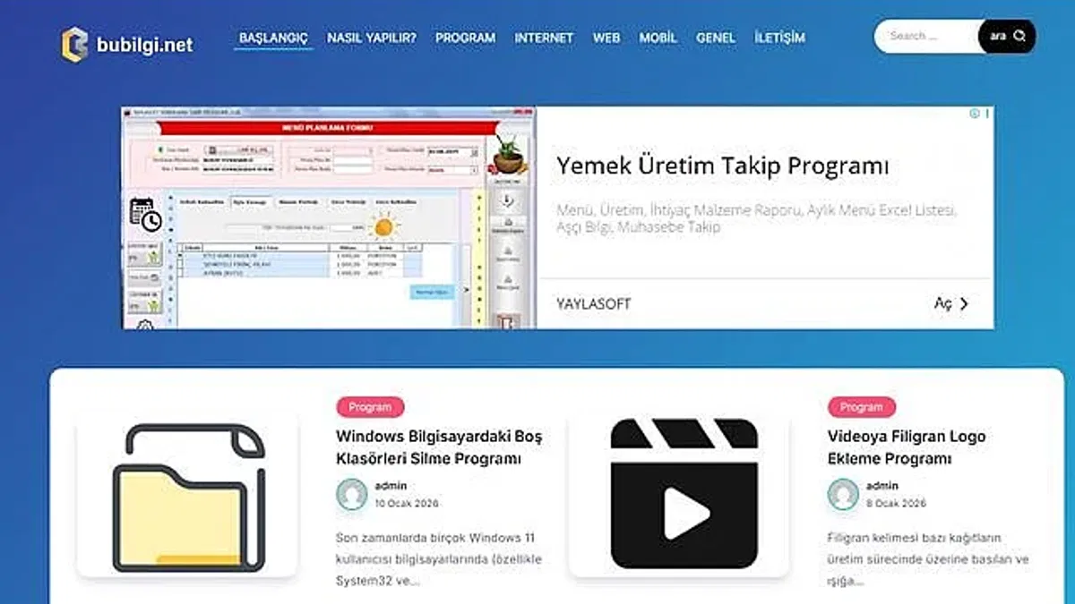 Güncel Bilginin Adresi Olan Bubilgi