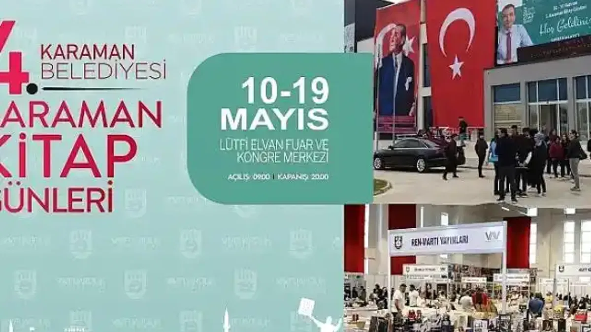 Karaman Belediyesi'nin geleneksel hale getirdiği Kitap Günleri başlıyor