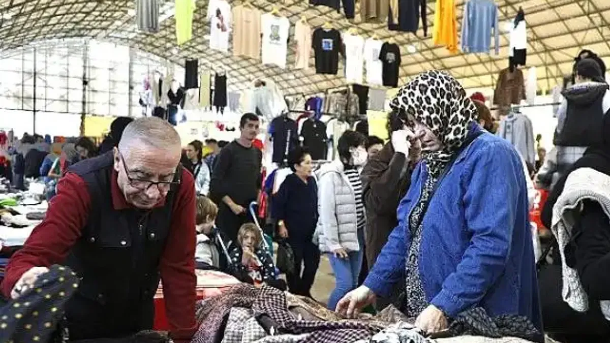 Mudanya Giyim Pazarı Dolgu Alanı'na Taşındı