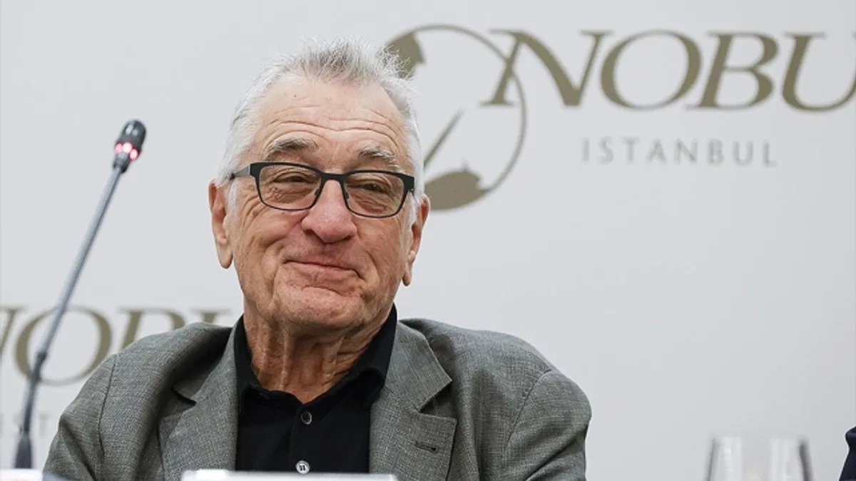 Aktör Robert De Niro: İstanbul film yapmak için harika bir yer