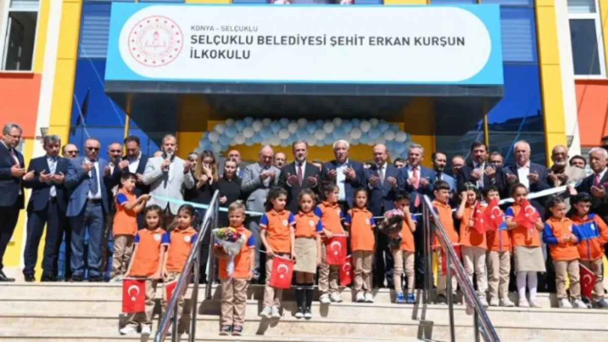 Konya Selçuklu'da eğitime bir katkı daha