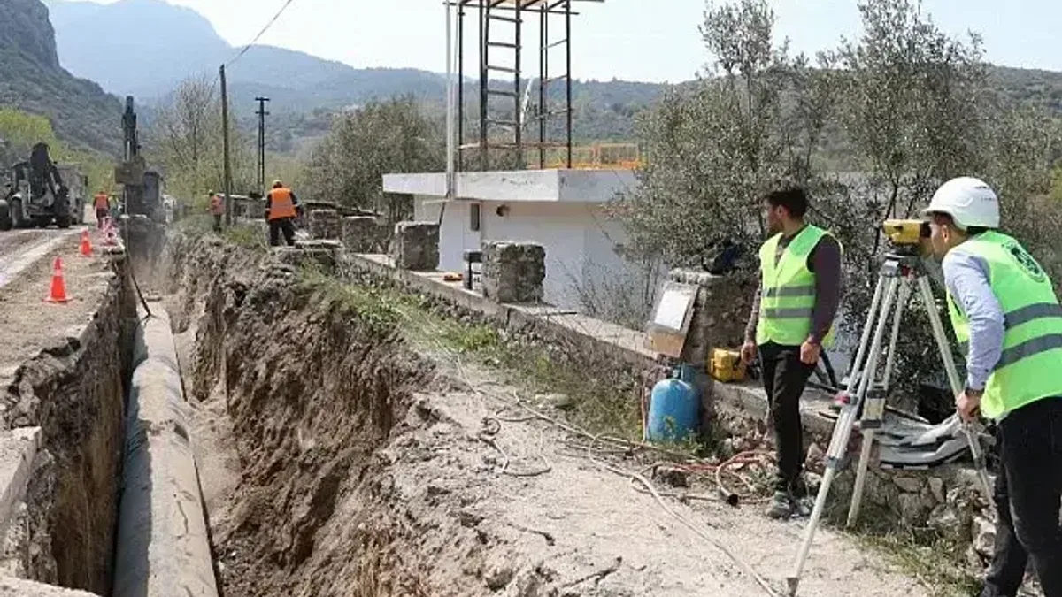 Manisa'da MASKİ'den kayıp-kaçak su sorununa neşter