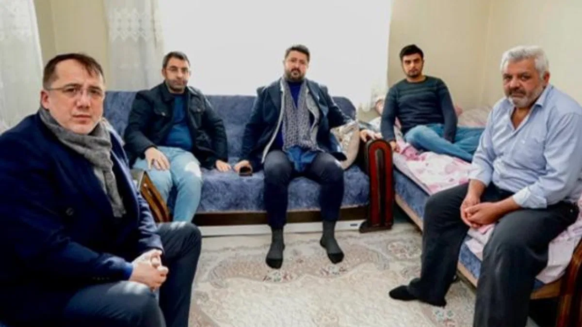 Nevşehir dinamiklerinden gaziye ziyaret