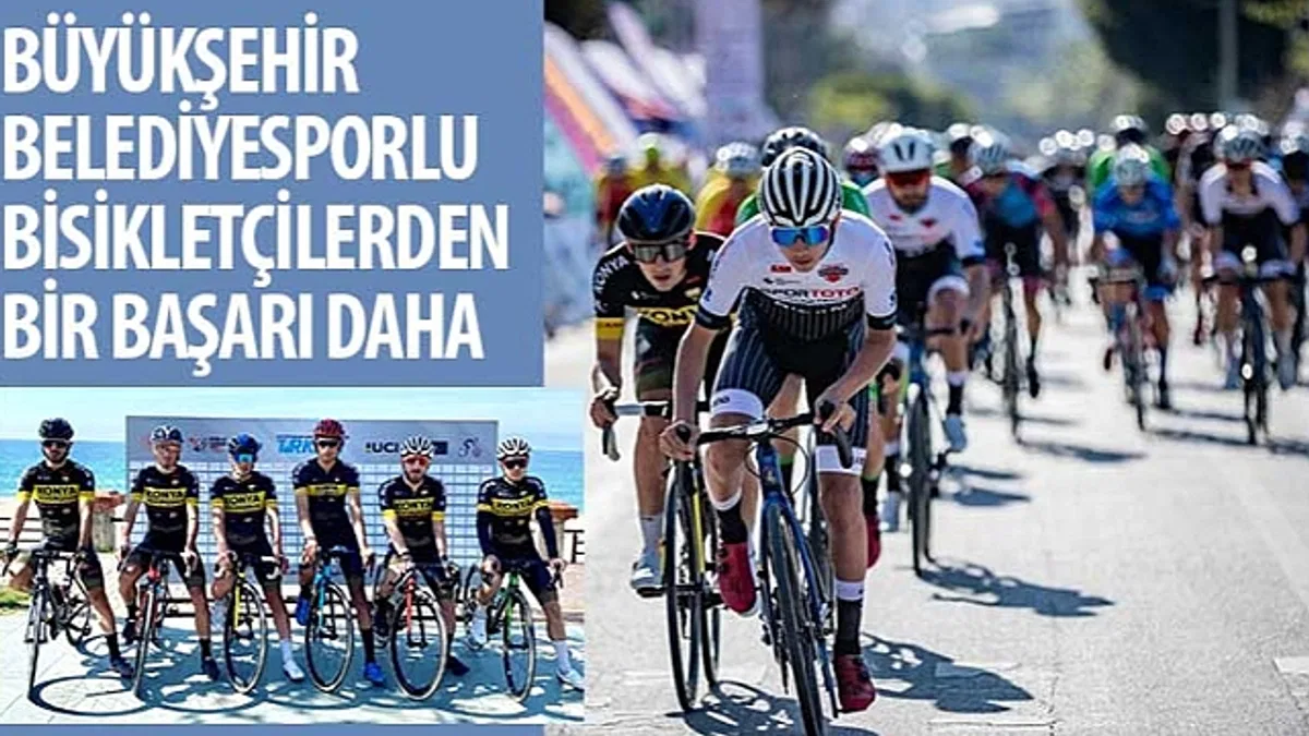 Konya Büyükşehir Belediyesporlu Bisikletçilerden Bir Başarı Daha