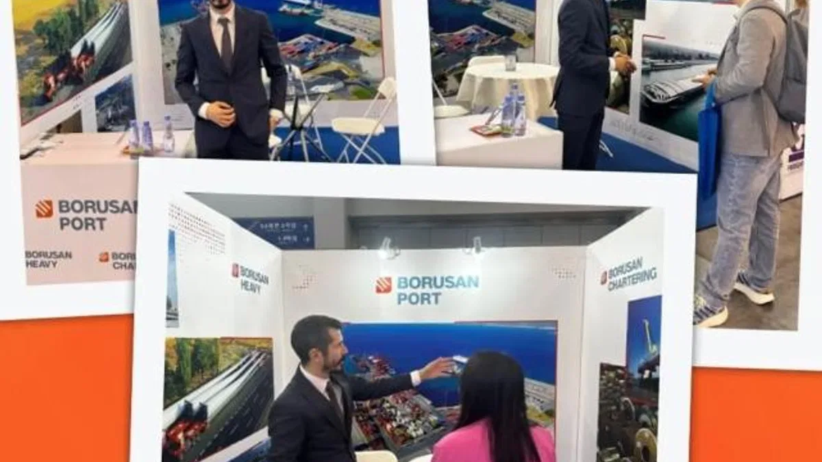 Borusan Port 2025 WIFFA Expo'da Entegre Lojistik Çözümleriyle Dikkatleri Üzerine Çekti