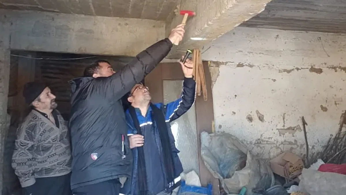 Muğla ekipleri Kahramanmaraş'ta hasar tespitte