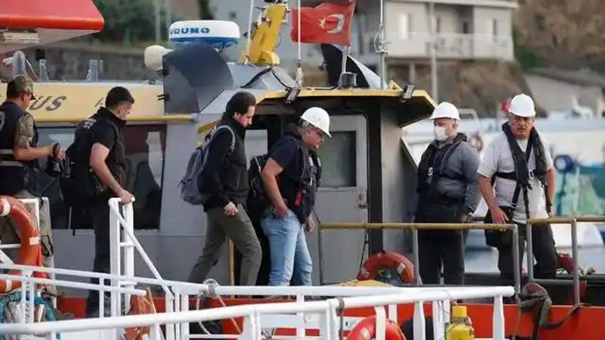 Müşterek Koordinasyon Merkezi temsilcileri Ukrayna'ya gidecek gemideki denetimlerini tamamladı