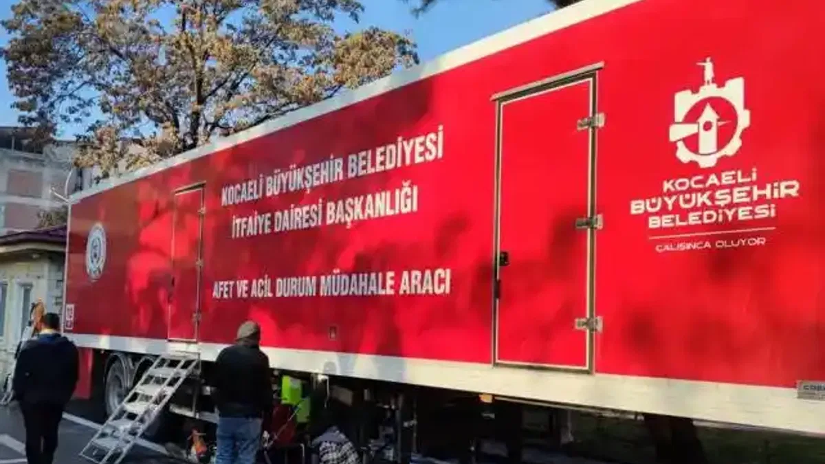 Kocaeli Büyükşehir'den depremin 3. yılında Hatay’da dayanışma örneği