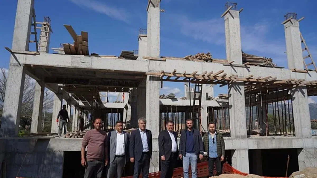 Milas'ta Başkan Tokat'tan projelere yerinde inceleme