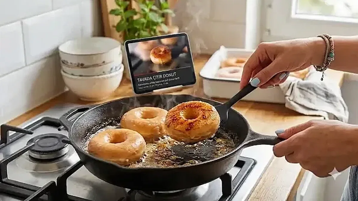 Tavada Donut Çılgınlığı: Sosyal Medyanın Yeni 'Crème Brûlée' Hilesi Mutfakları Sardı!