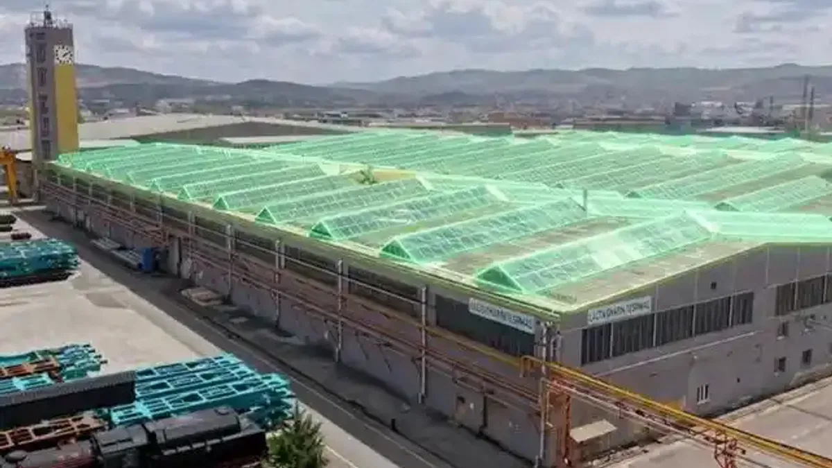 Stratejik vagonlar güneş enerjisiyle üretilecek