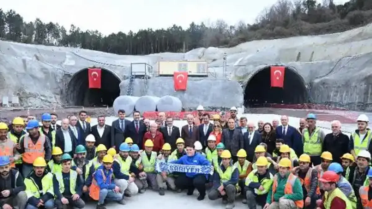Sarıyer-Kilyos Tüneli'nde hedef 2026